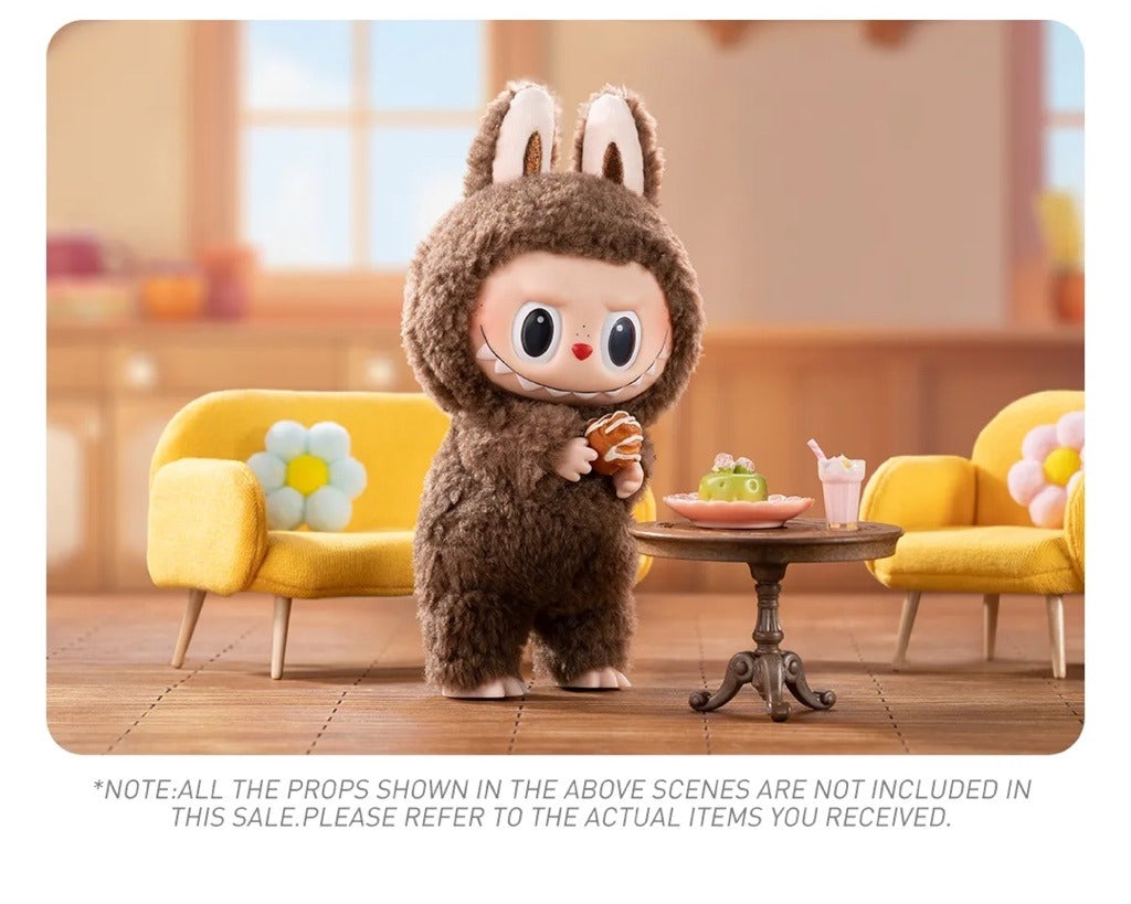 THE MONSTERS Exciting Macaroons - LABUBU v1 Plush Pendant