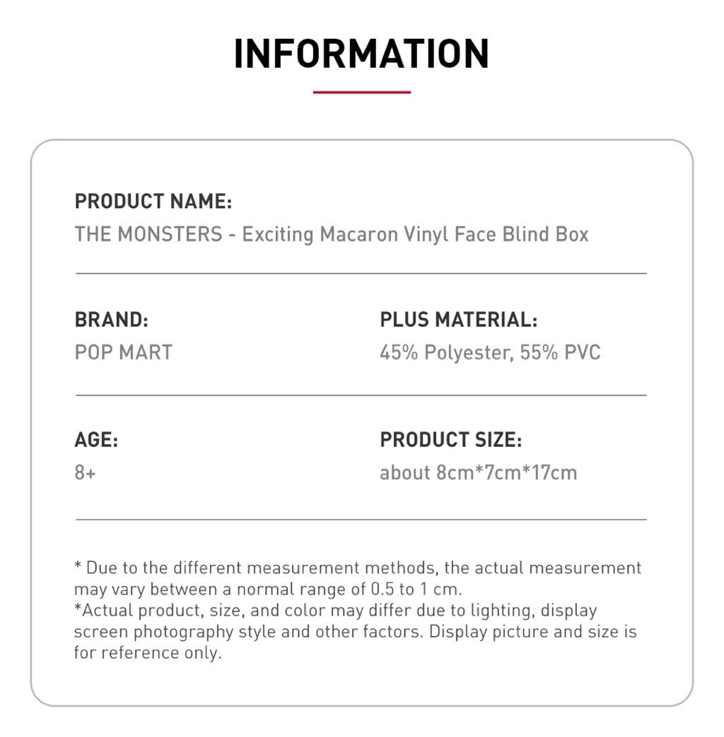 THE MONSTERS Exciting Macaroons - LABUBU v1 Plush Pendant