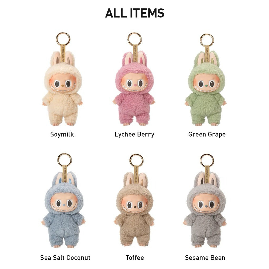 THE MONSTERS Exciting Macaroons - LABUBU v1 Plush Pendant