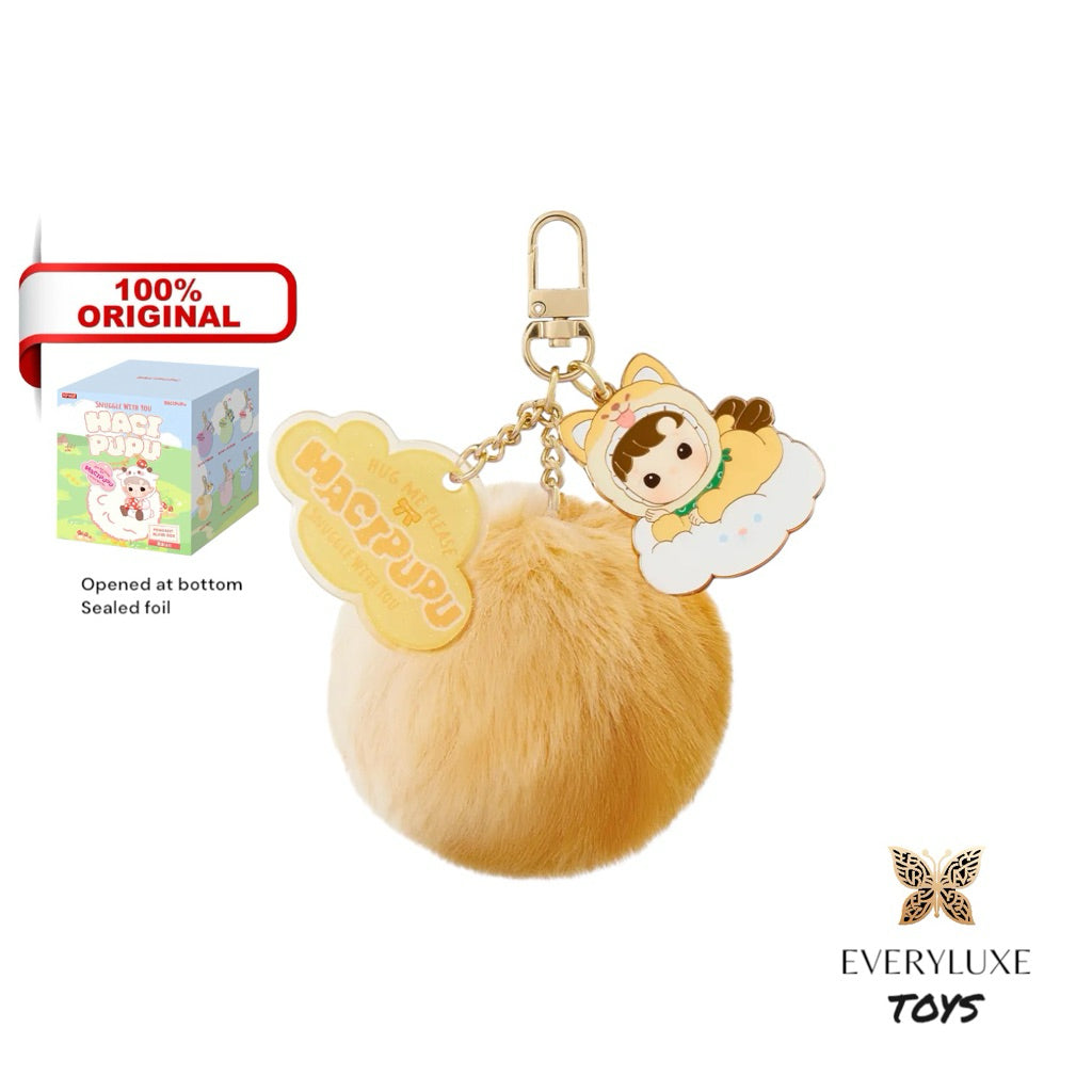 POPMART HACIPUPU Snuggle With You Pendant Bag Charm Quirky Penguin Grumpy Crocodile Baa Sheep Lucky