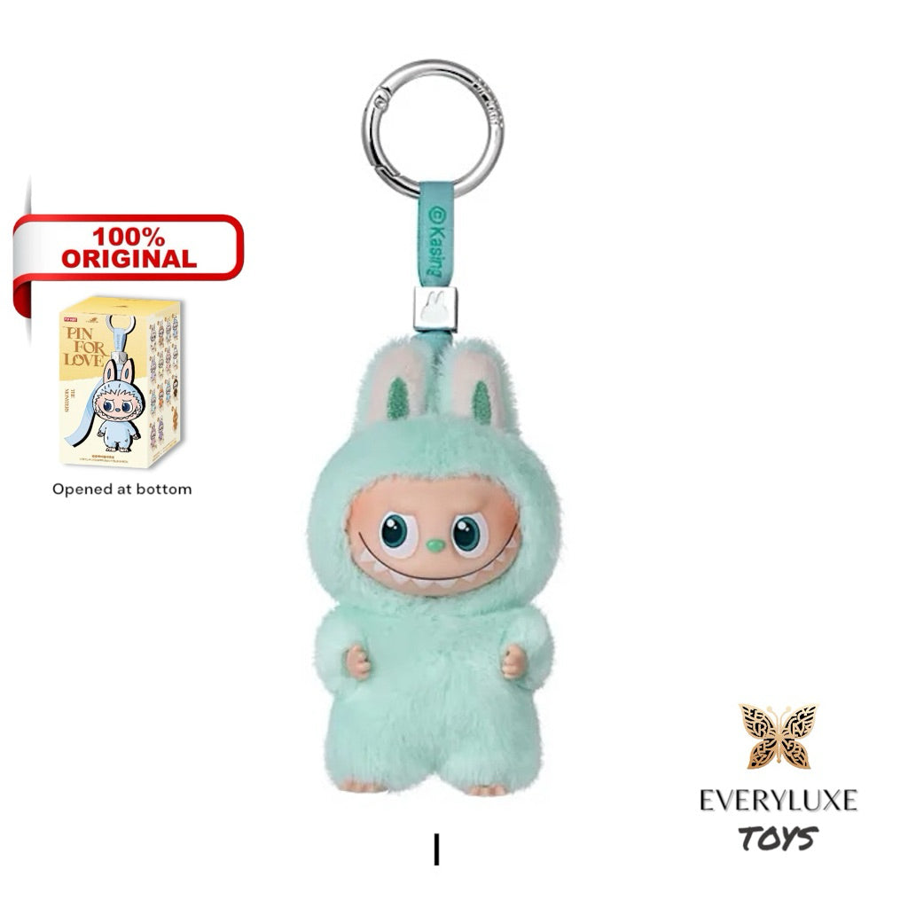 THE MONSTERS LABUBU V4 Pin for Love Vinyl Plush Pendant A-M N-Z Secret Heart ! Bagcharm