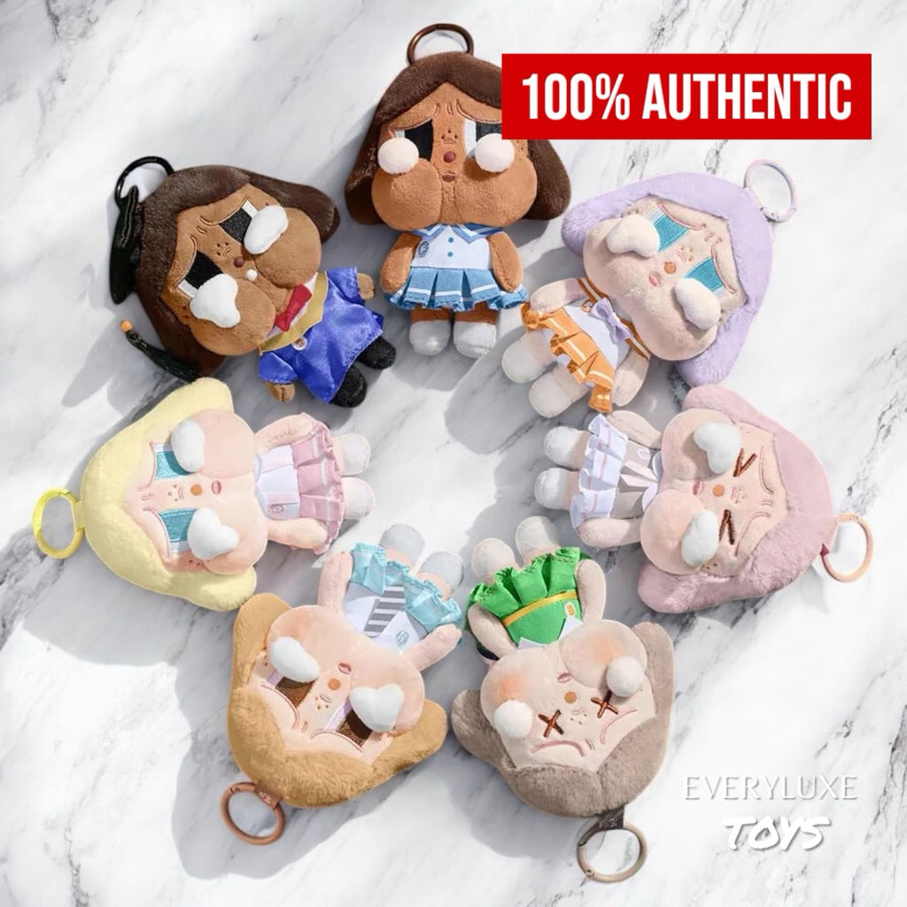 CRYBABY Sunset Concert Series-Plush Pendant Bag charm Pink white gray Secret Gradation season