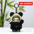 SKULLPANDA Lazy Panda Plush Pendant Bagcharm Keychain
