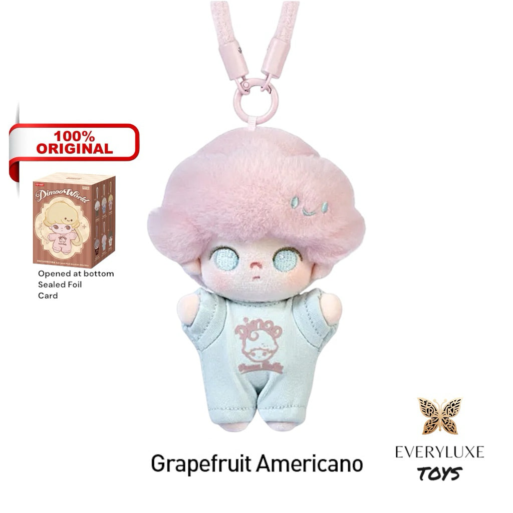 DIMOO Crush on Coffee Series-Soft-faced Plush Pendant Keychain Bag Charm Blind Box