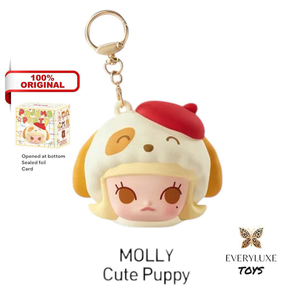 POP BEAN Pajama Party earphone bag case Molly Puppy Skullpanda Panda Dimoo Crybaby Squirrel Secret
