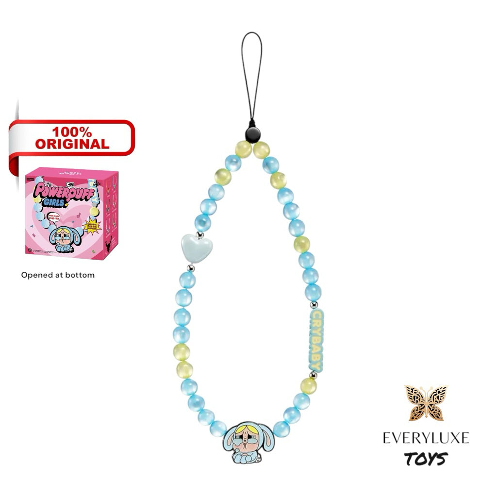 CRYBABY x PPG Powerpuff Girls Series Phone Charm Strap bunny blossom buttercup bubbles