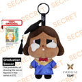 CRYBABY Sunset Concert Series-Plush Pendant Bag charm Pink white gray Secret Gradation season