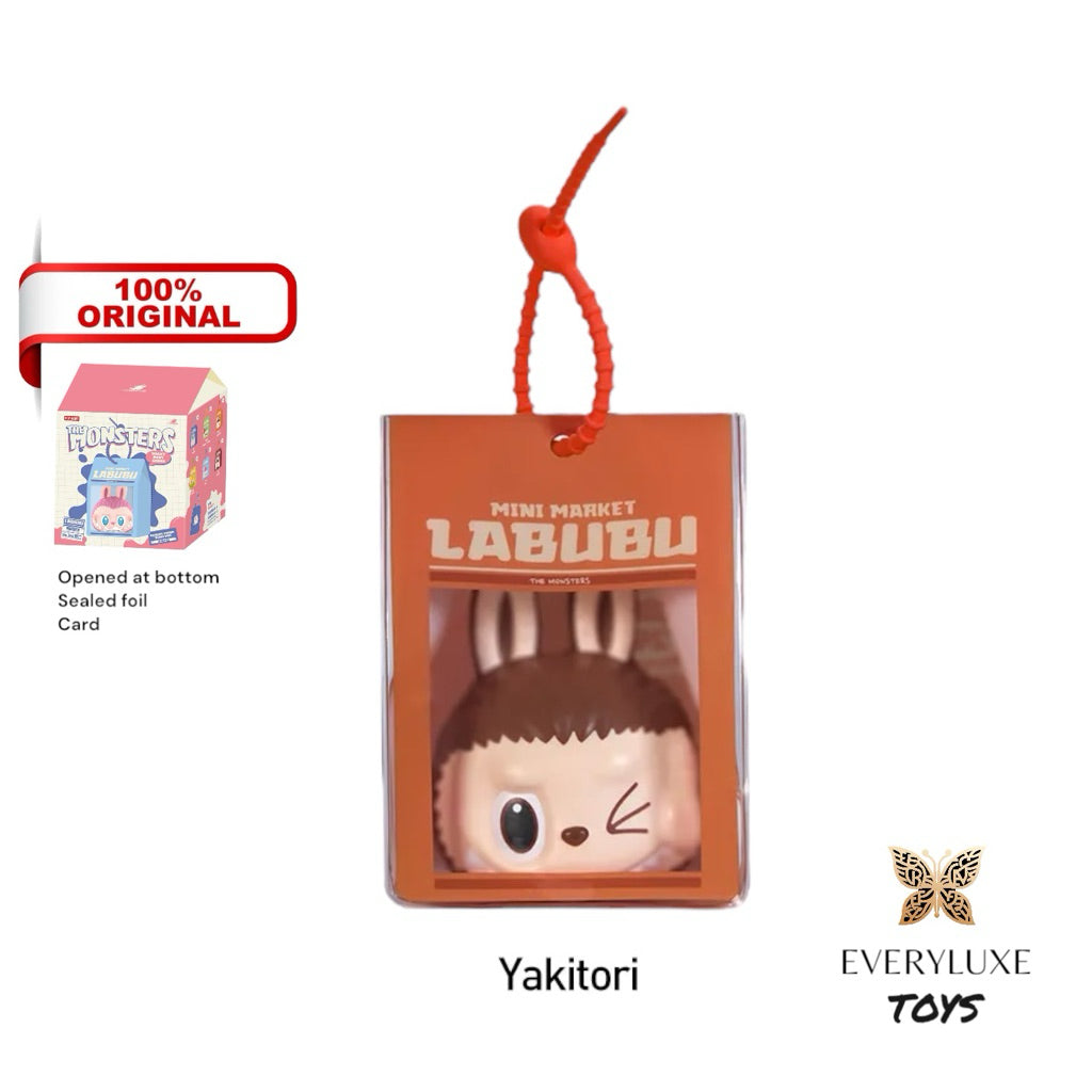 THE MONSTERS Wacky Mart Series-Pinch Pendant Bag charm corn chips milk yakitori sausage onigiri