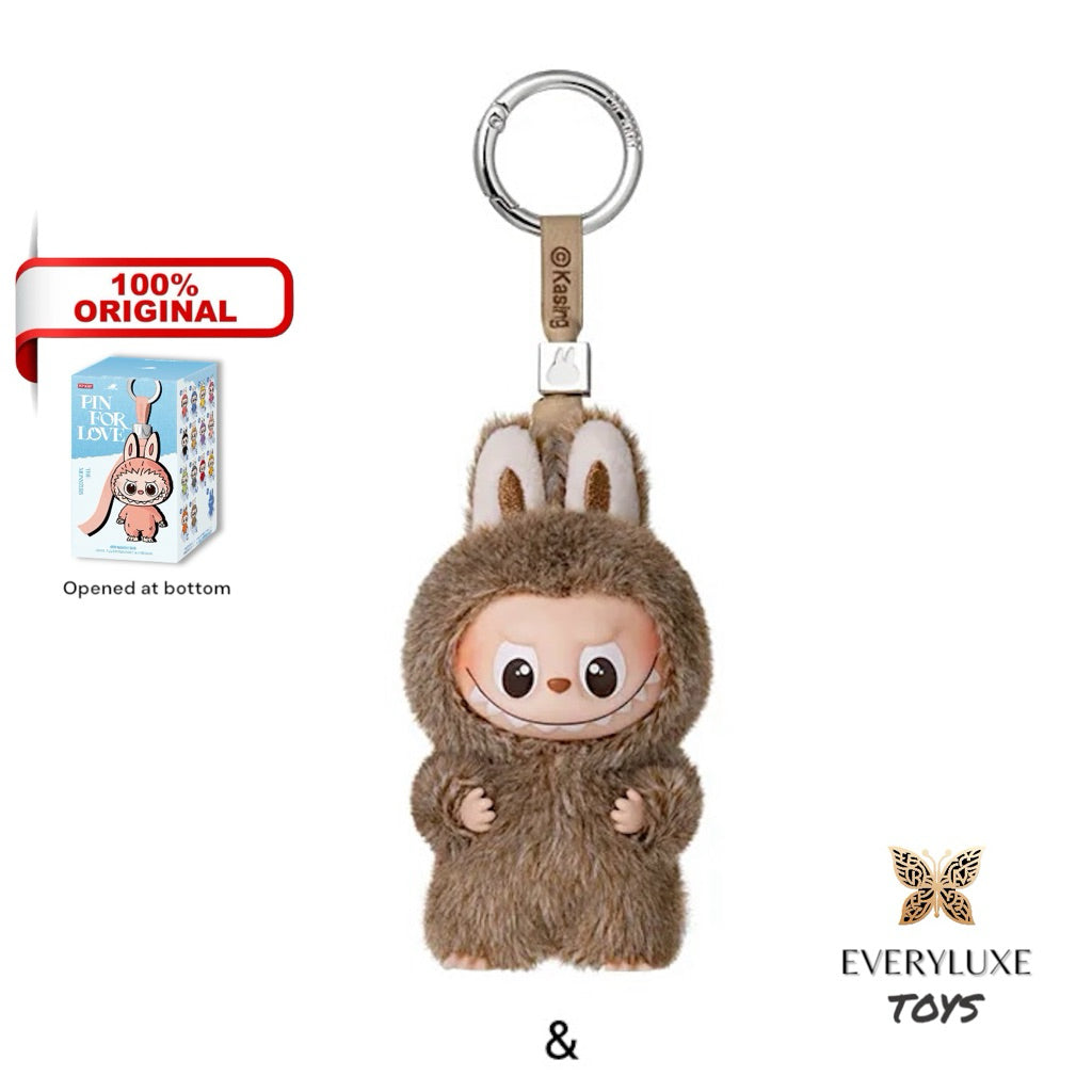 THE MONSTERS LABUBU V4 Pin for Love Vinyl Plush Pendant A-M N-Z Secret Heart ! Bagcharm
