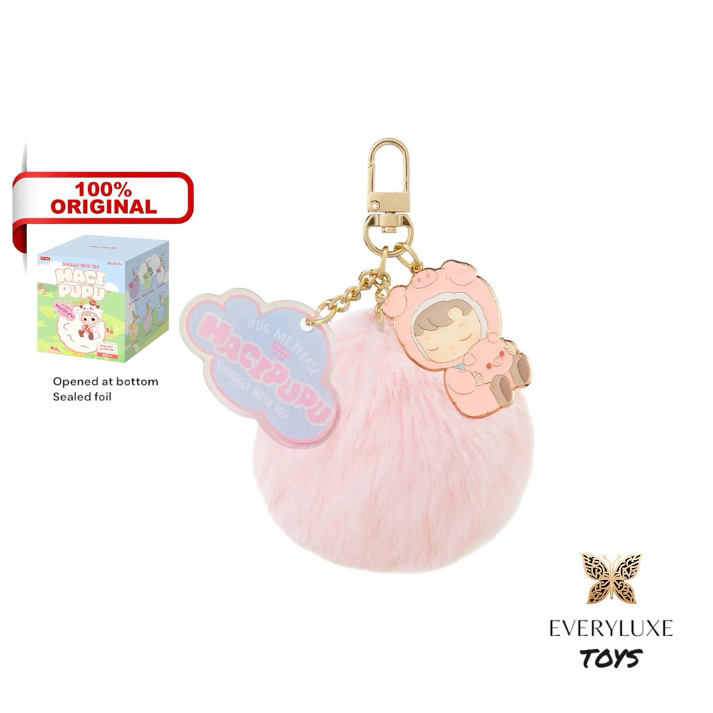POPMART HACIPUPU Snuggle With You Pendant Bag Charm Quirky Penguin Grumpy Crocodile Baa Sheep Lucky