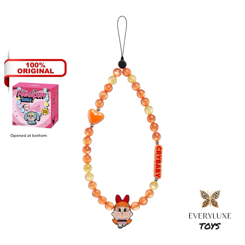 CRYBABY x PPG Powerpuff Girls Series Phone Charm Strap bunny blossom buttercup bubbles