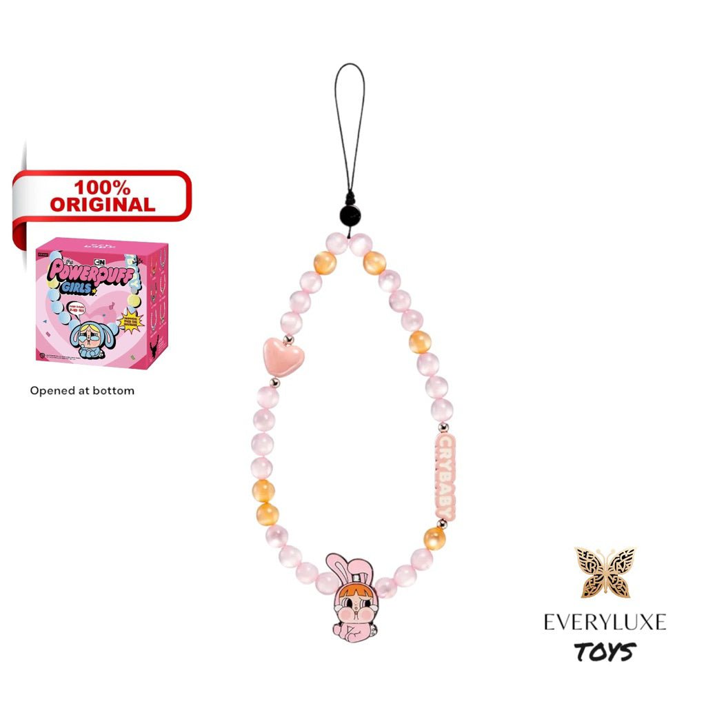 CRYBABY x PPG Powerpuff Girls Series Phone Charm Strap bunny blossom buttercup bubbles
