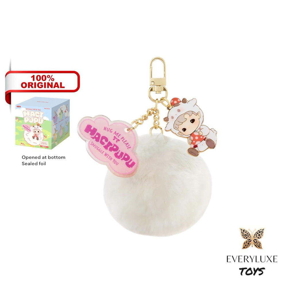 POPMART HACIPUPU Snuggle With You Pendant Bag Charm Quirky Penguin Grumpy Crocodile Baa Sheep Lucky