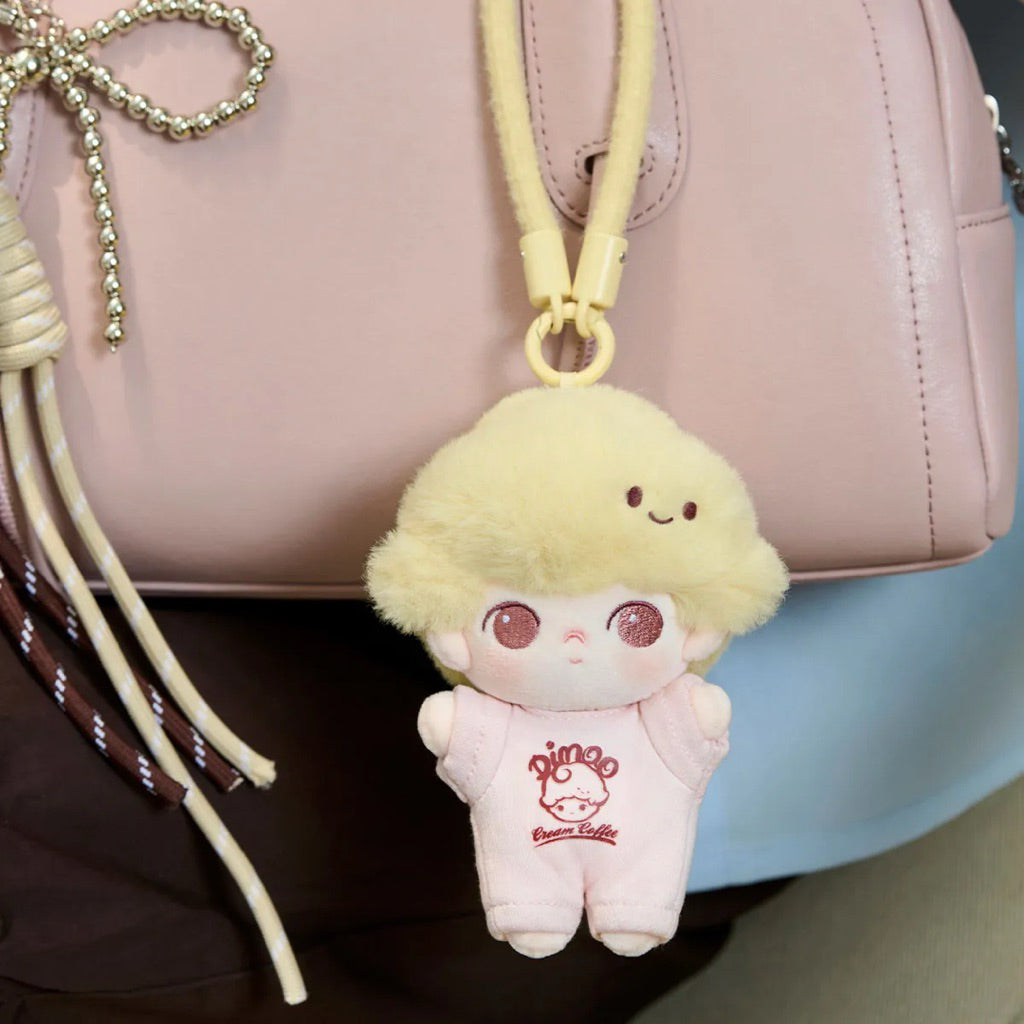DIMOO Crush on Coffee Series-Soft-faced Plush Pendant Keychain Bag Charm Blind Box