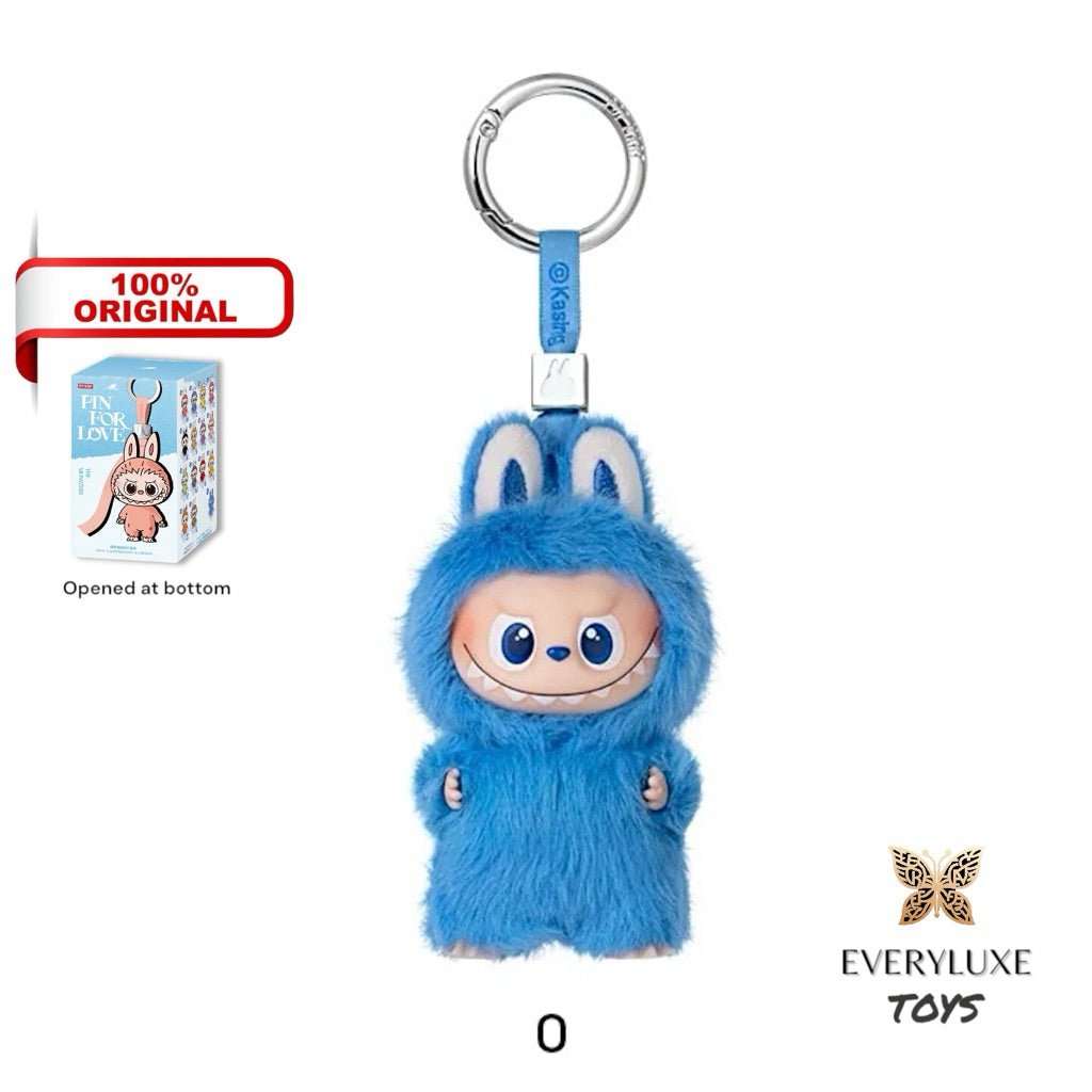THE MONSTERS LABUBU V4 Pin for Love Vinyl Plush Pendant A-M N-Z Secret Heart ! Bagcharm