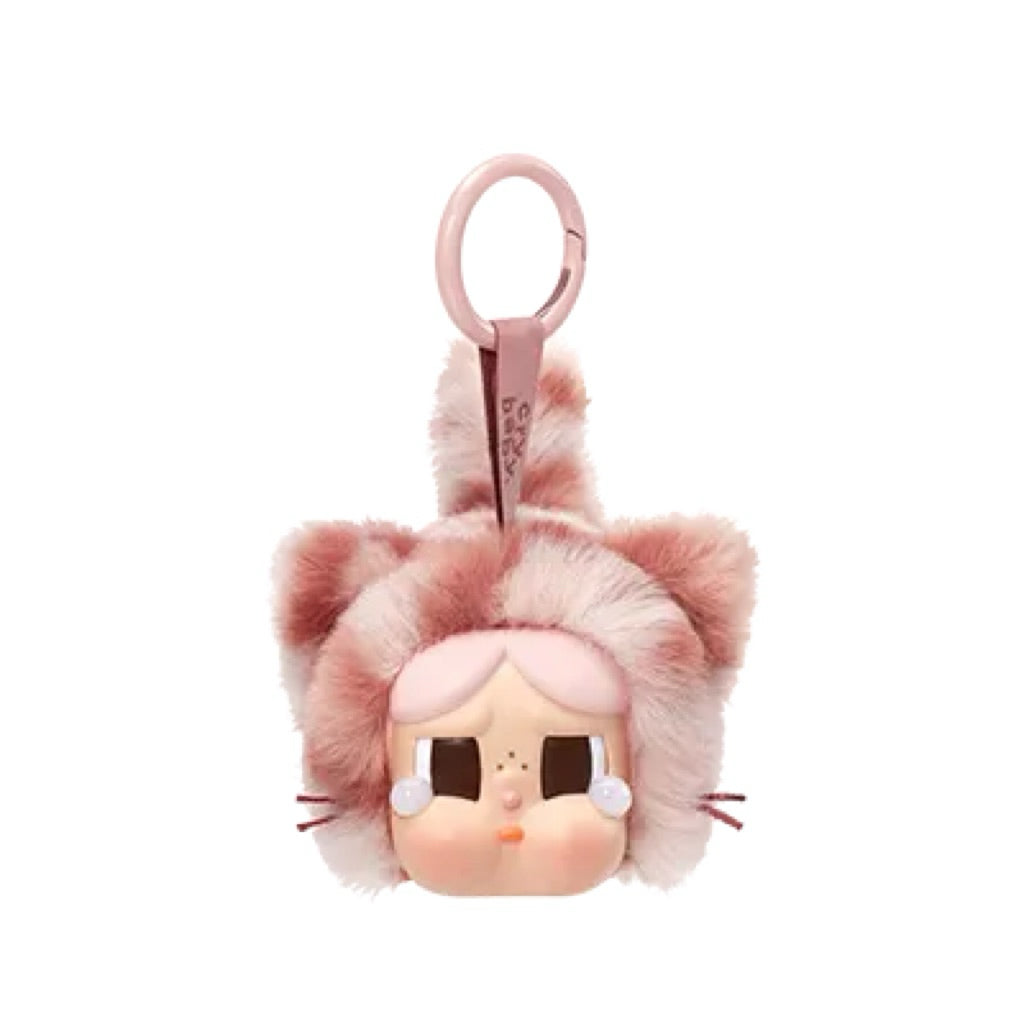 POPMART CRYBABY Wild but Cutie Plush Pendant Pink Vintage Vanilla Denim Camo Neon Cutie