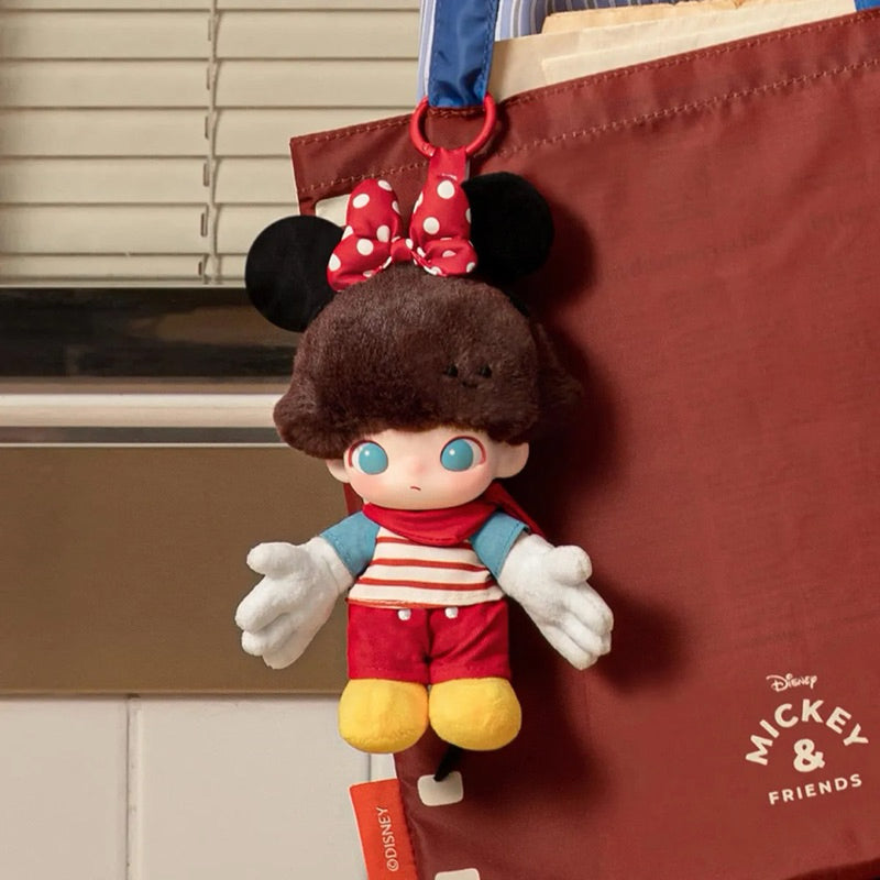 POPMART DIMOO World Disney Series Vinyl Plush Pendant DAISY GIFT PLUTO HOUSE CHIP Keychain Bagcharm