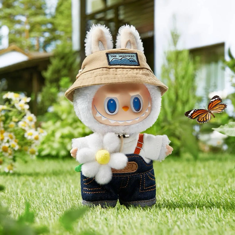 POPMART LABUBU Plush Pendant Bag Charm Fall In Wild Wings of Fortune