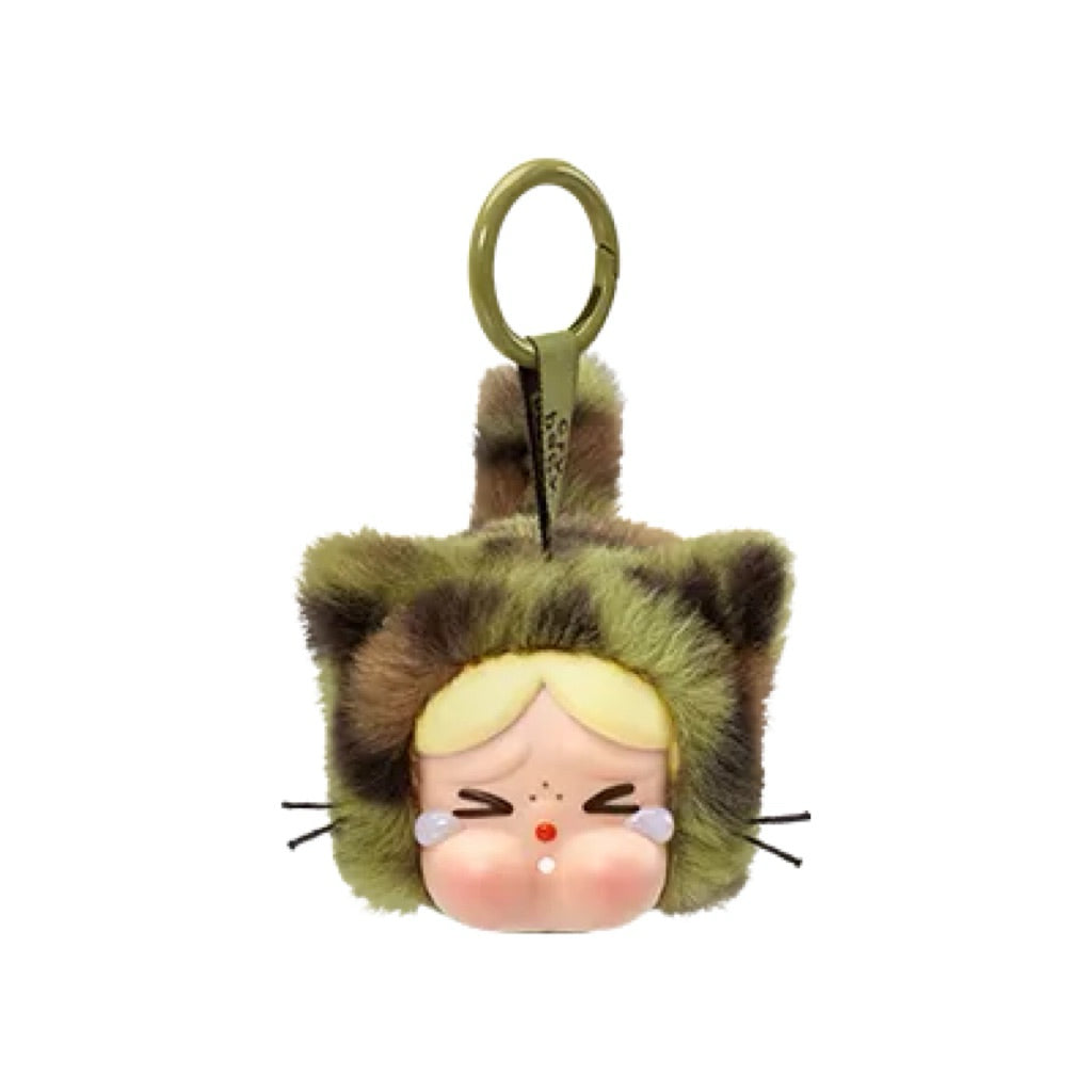 POPMART CRYBABY Wild but Cutie Plush Pendant Pink Vintage Vanilla Denim Camo Neon Cutie