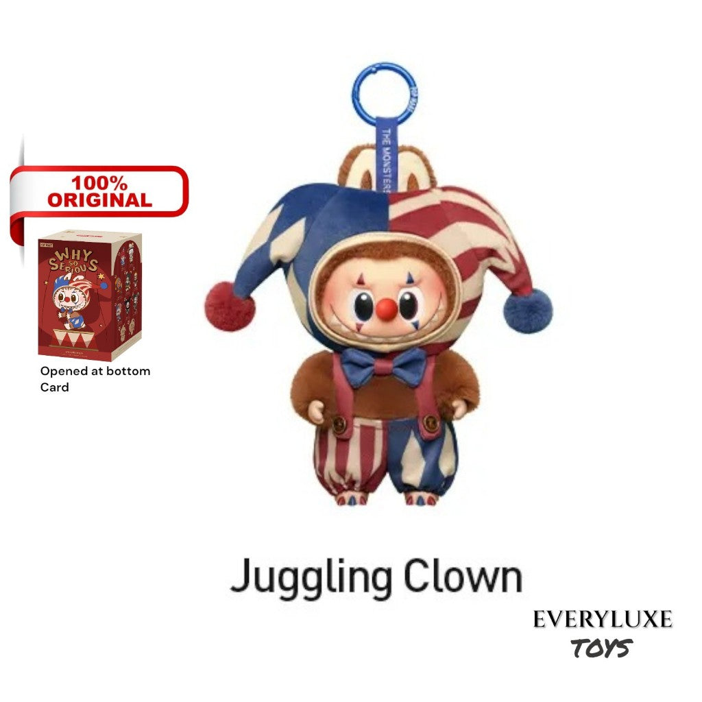 WHY SO SERIOUS Series - Vinyl Plush Pendant Doll  Labubu Hacipupu Dimmo Molly Twinkle