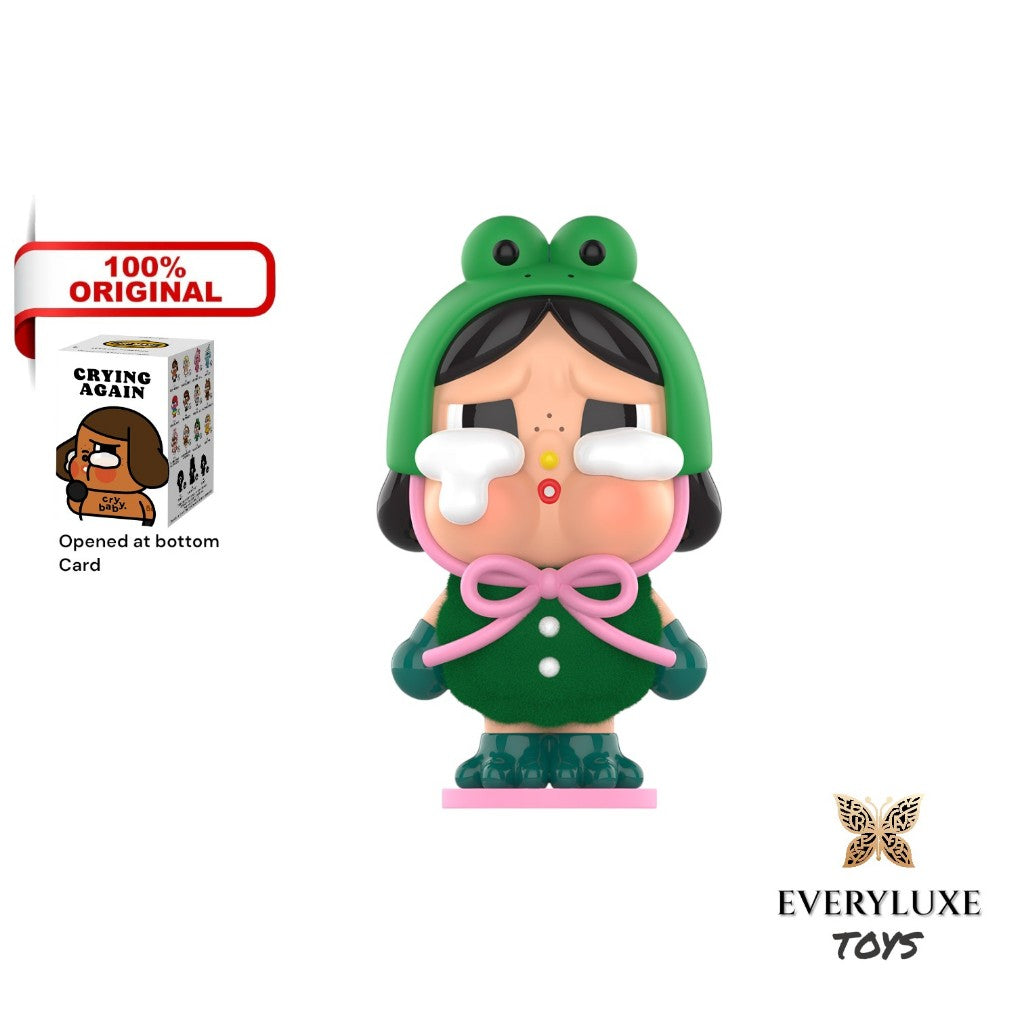 POP MART CRYBABY Crying Again Series Figures Blind Box Action Toys Figure Birthday Gift Kid Toy