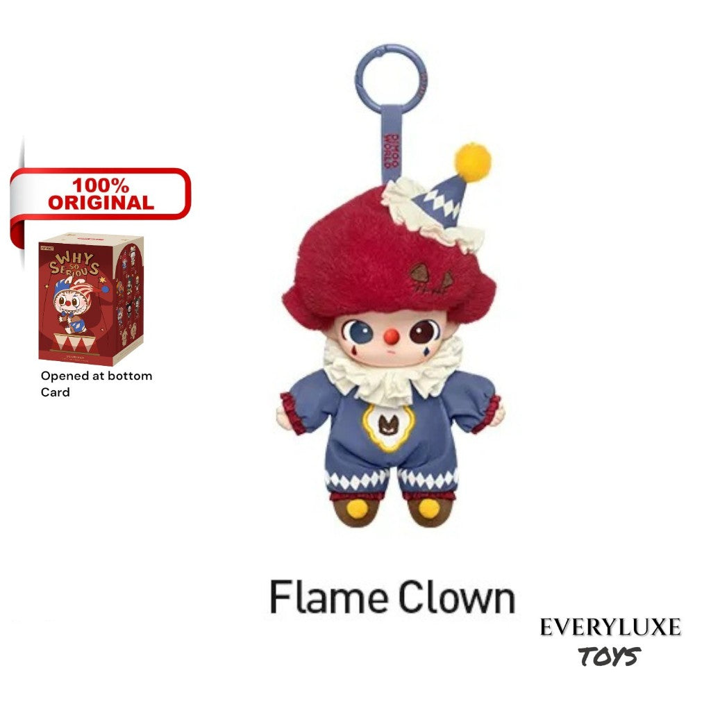 WHY SO SERIOUS Series - Vinyl Plush Pendant Doll  Labubu Hacipupu Dimmo Molly Twinkle