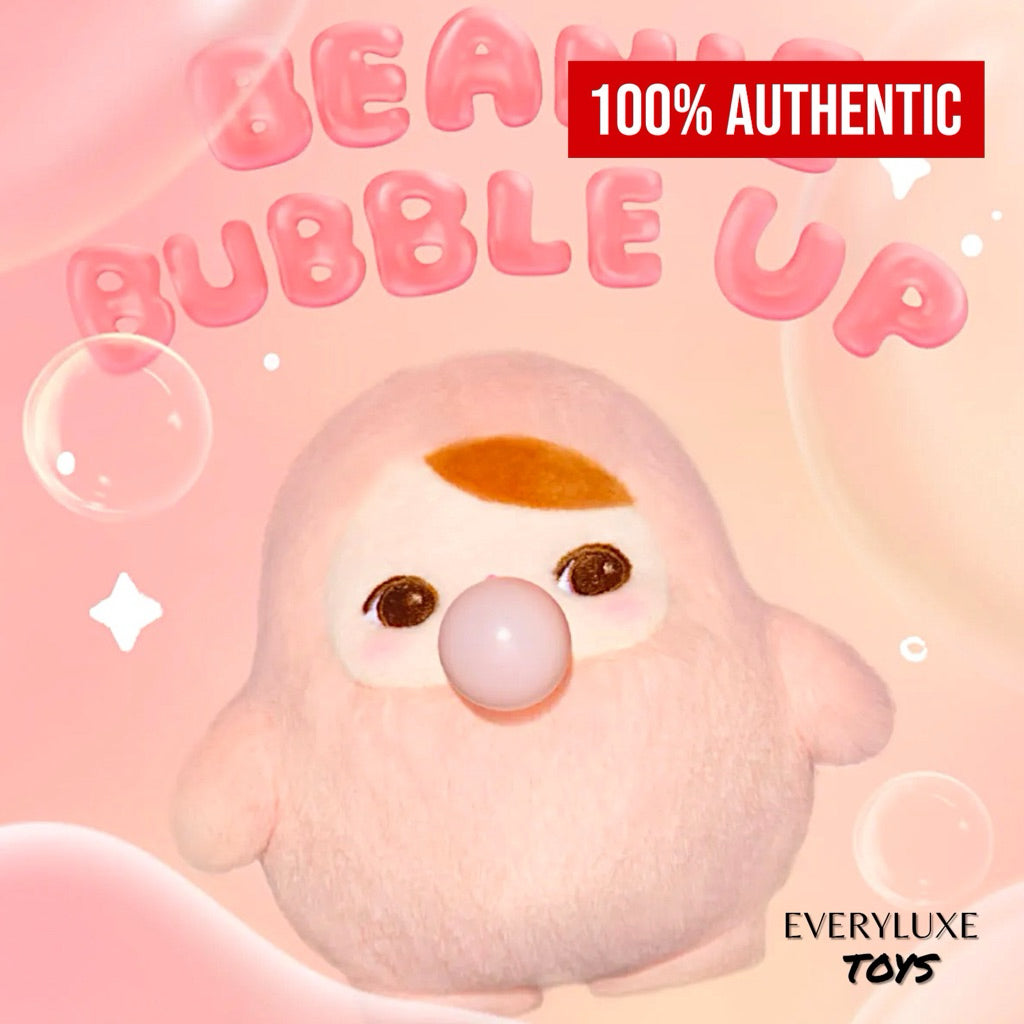 POPMART PUCKY Beanie Bubble Up Plush Pendant BagCharm Sleepy Sweet Angry Crying Smug Pretty Keychain
