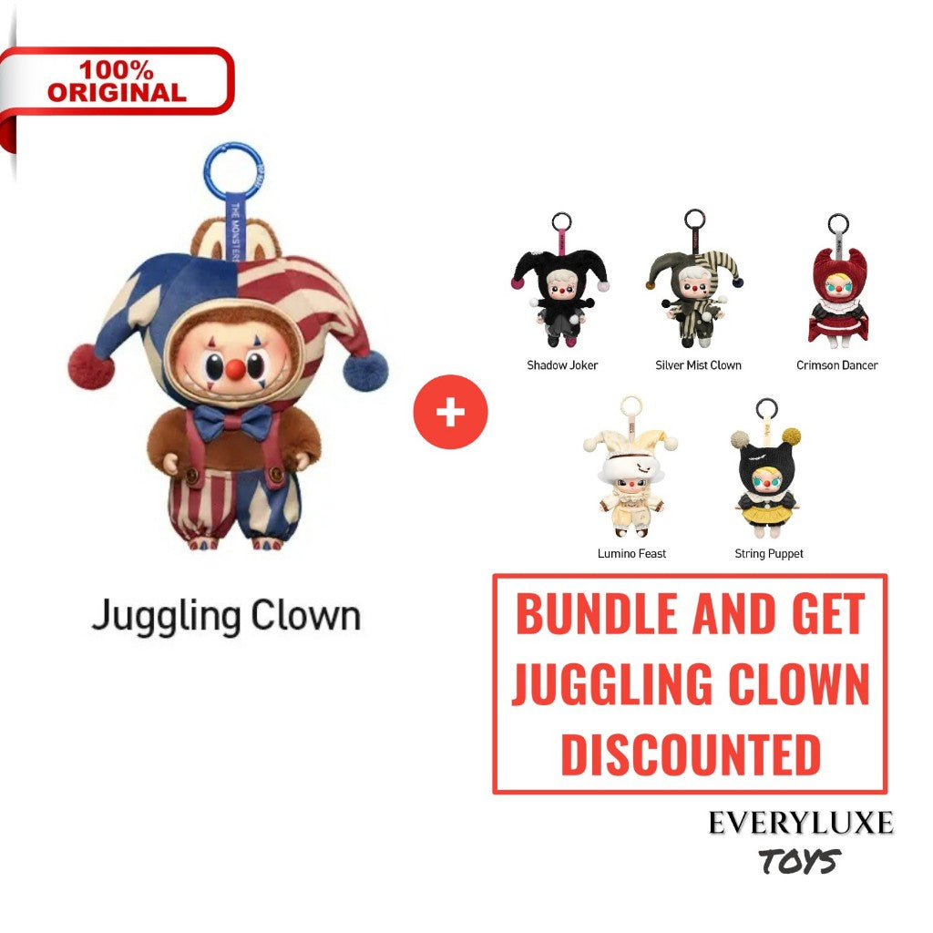 WHY SO SERIOUS JUGGLING CLOWN LABUBU BUNDLE