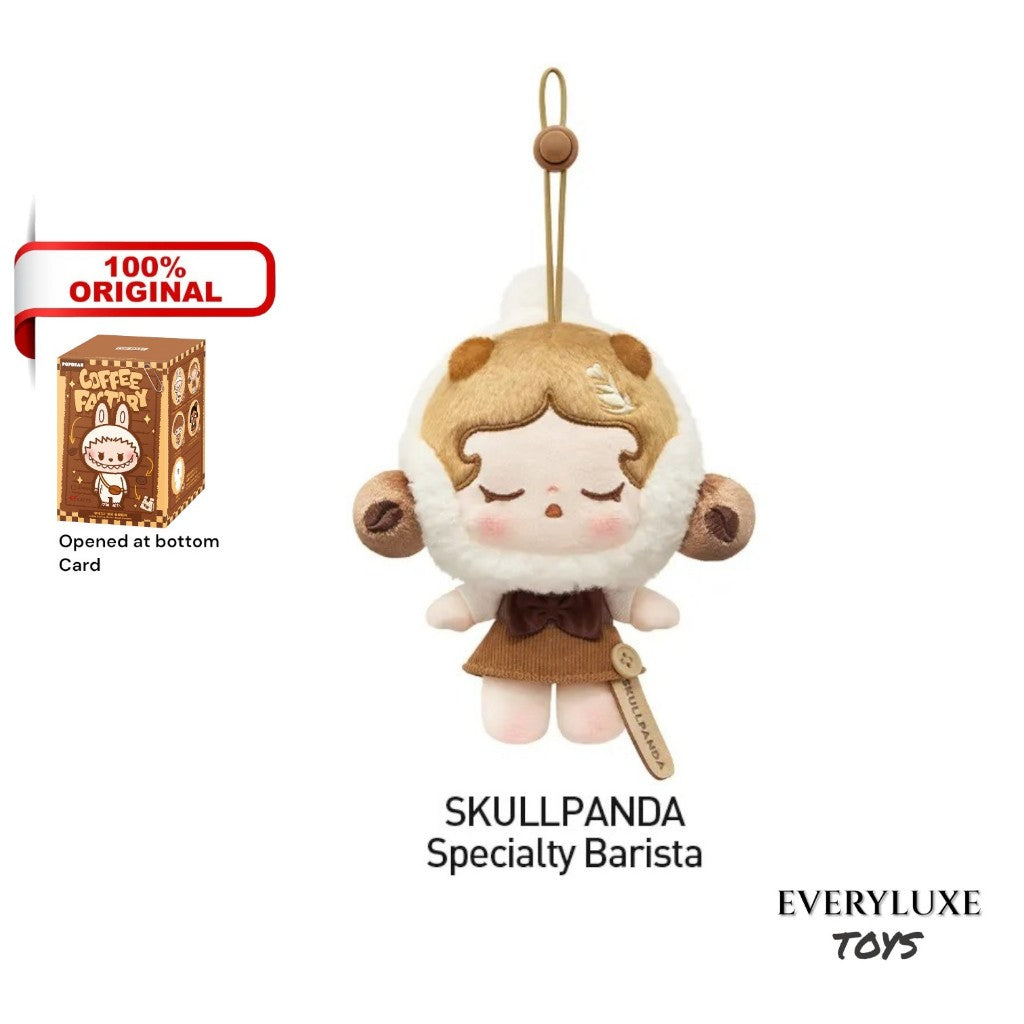 POPBEAN Coffee Factory Series Plush Doll Pendant Blind Box Coffee Factory CRYBABY DIMOO LABUBU