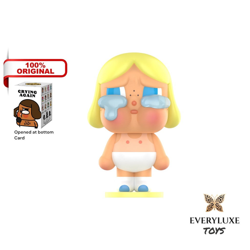 POP MART CRYBABY Crying Again Series Figures Blind Box Action Toys Figure Birthday Gift Kid Toy