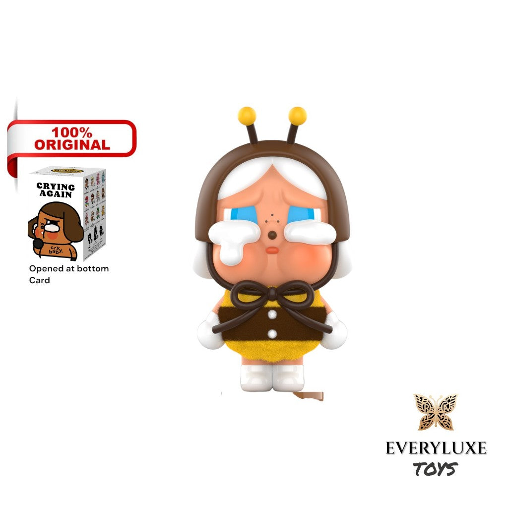 POP MART CRYBABY Crying Again Series Figures Blind Box Action Toys Figure Birthday Gift Kid Toy