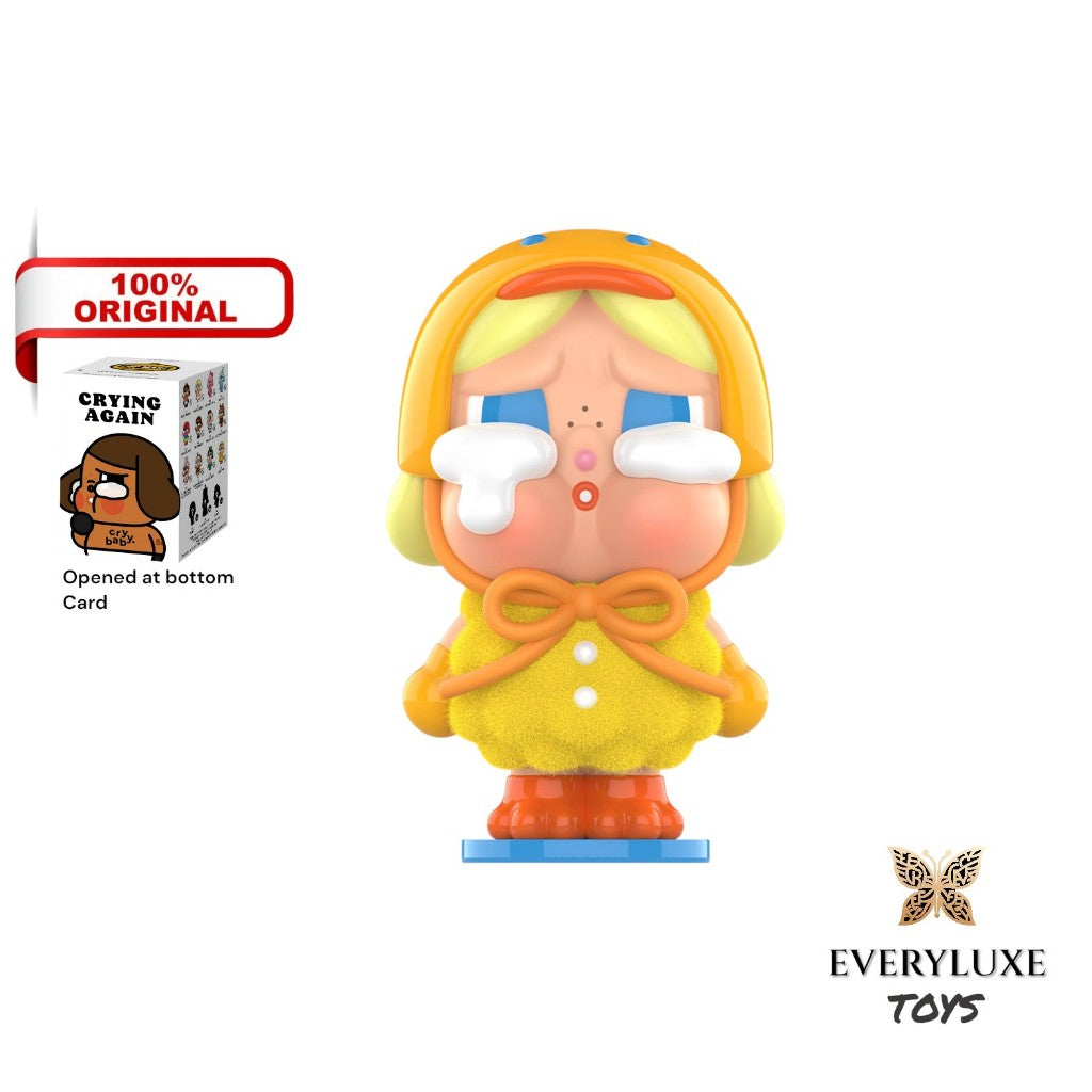 POP MART CRYBABY Crying Again Series Figures Blind Box Action Toys Figure Birthday Gift Kid Toy