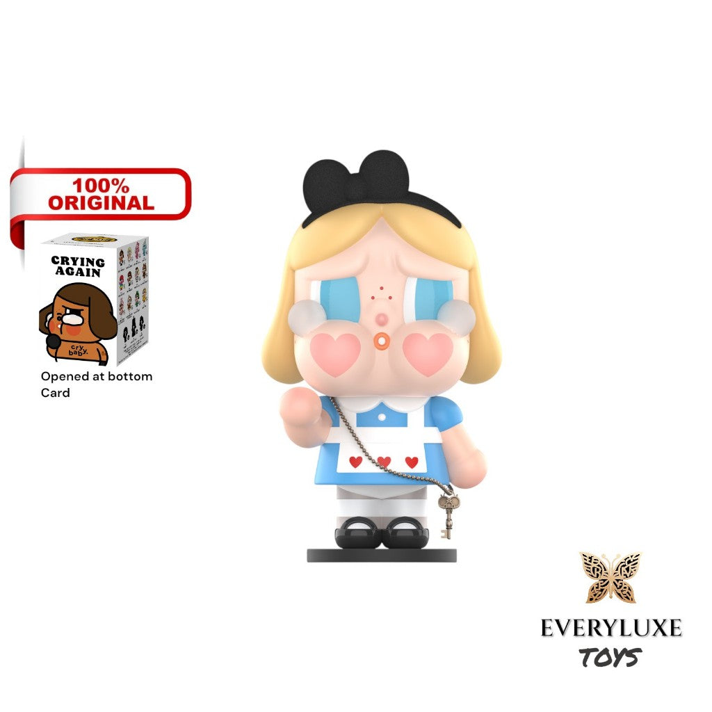 POP MART CRYBABY Crying Again Series Figures Blind Box Action Toys Figure Birthday Gift Kid Toy