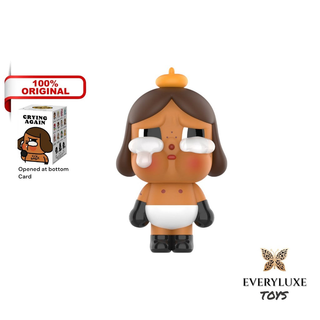 POP MART CRYBABY Crying Again Series Figures Blind Box Action Toys Figure Birthday Gift Kid Toy