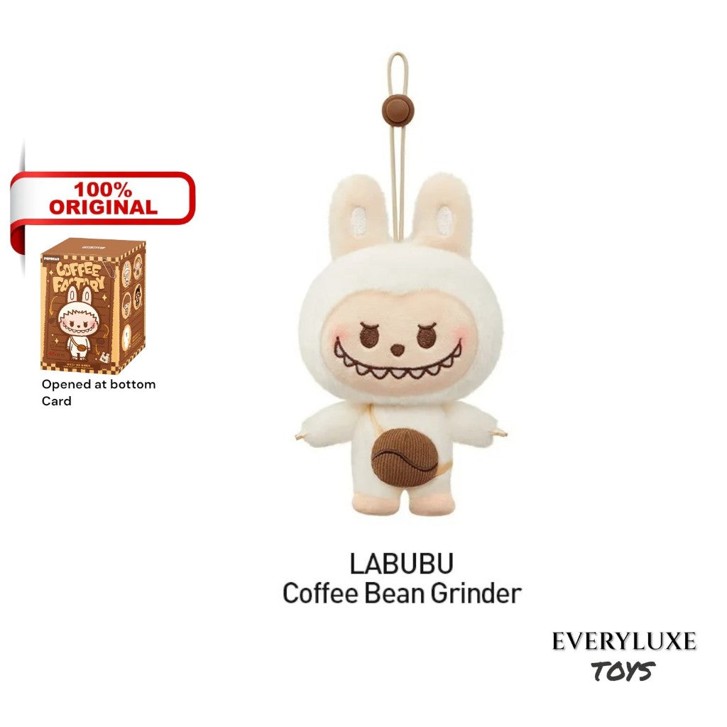 POPBEAN Coffee Factory Series Plush Doll Pendant Blind Box Coffee Factory CRYBABY DIMOO LABUBU